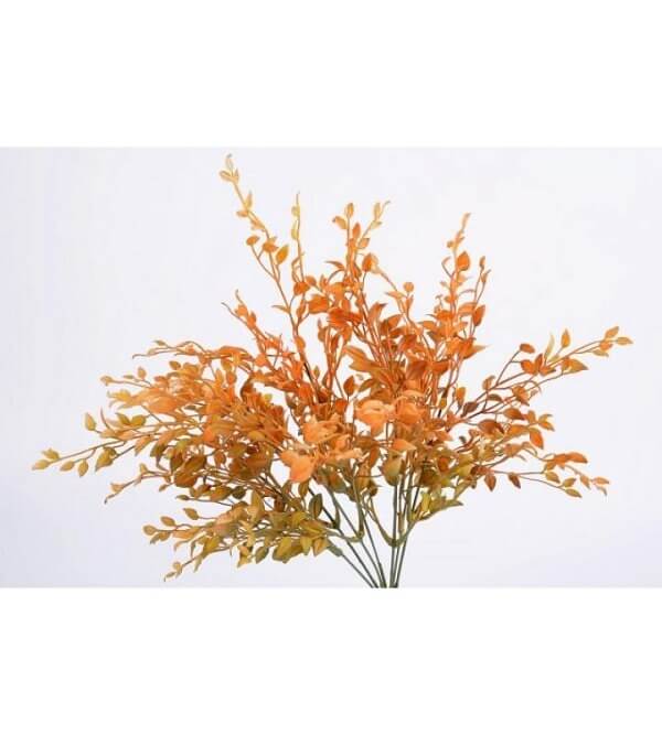 Kunstblume - Herbstzweig orange 35cm