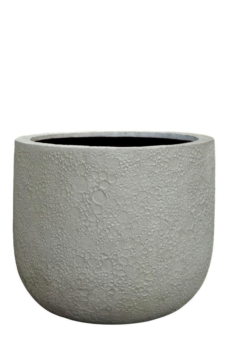 U Pot Lava - Ø45xH37cm - Antique Weiss