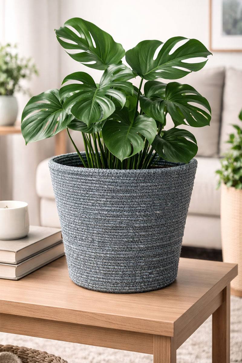 Igmar - Ø26xH23cm - Eisblau