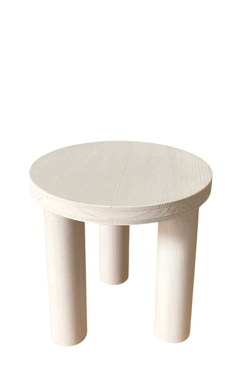 Pflanzenhocker - Ø20xH20cm - Fichtenleimholz