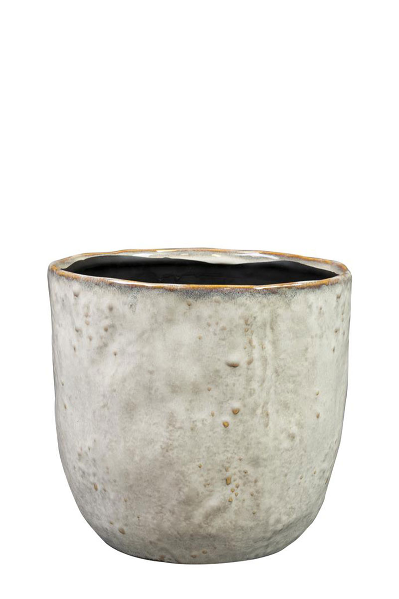 Brian - Ø17xH14cm - Cremeweiss