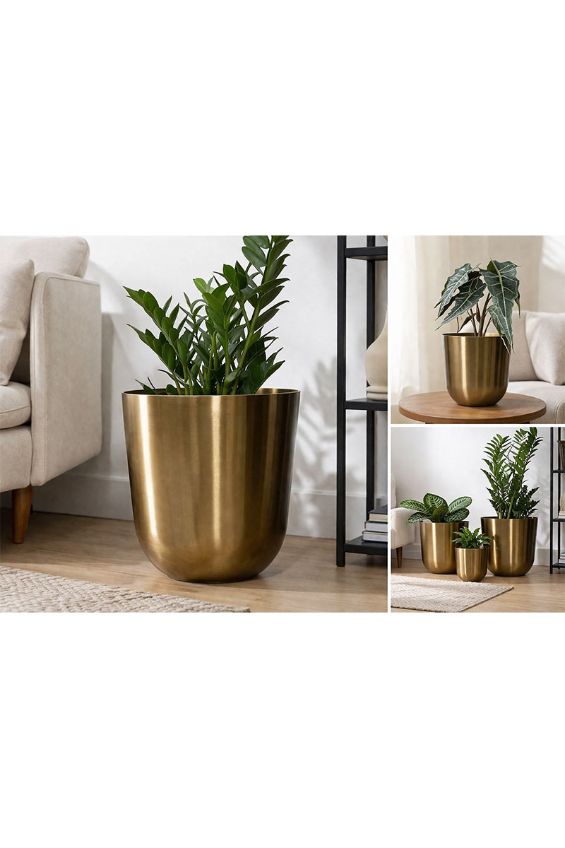 Mayk - Ø23xH23cm - Gold