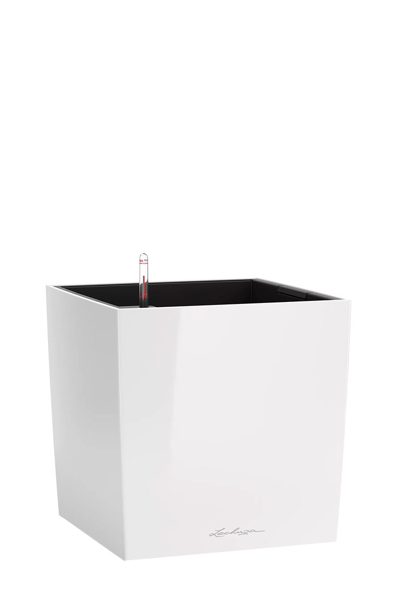 Lechuza Cube Premium 30 LS - Weiss