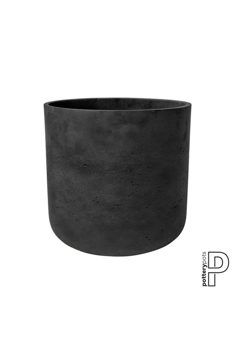 Pottery Pots - Rough Charlie L - Black Washed