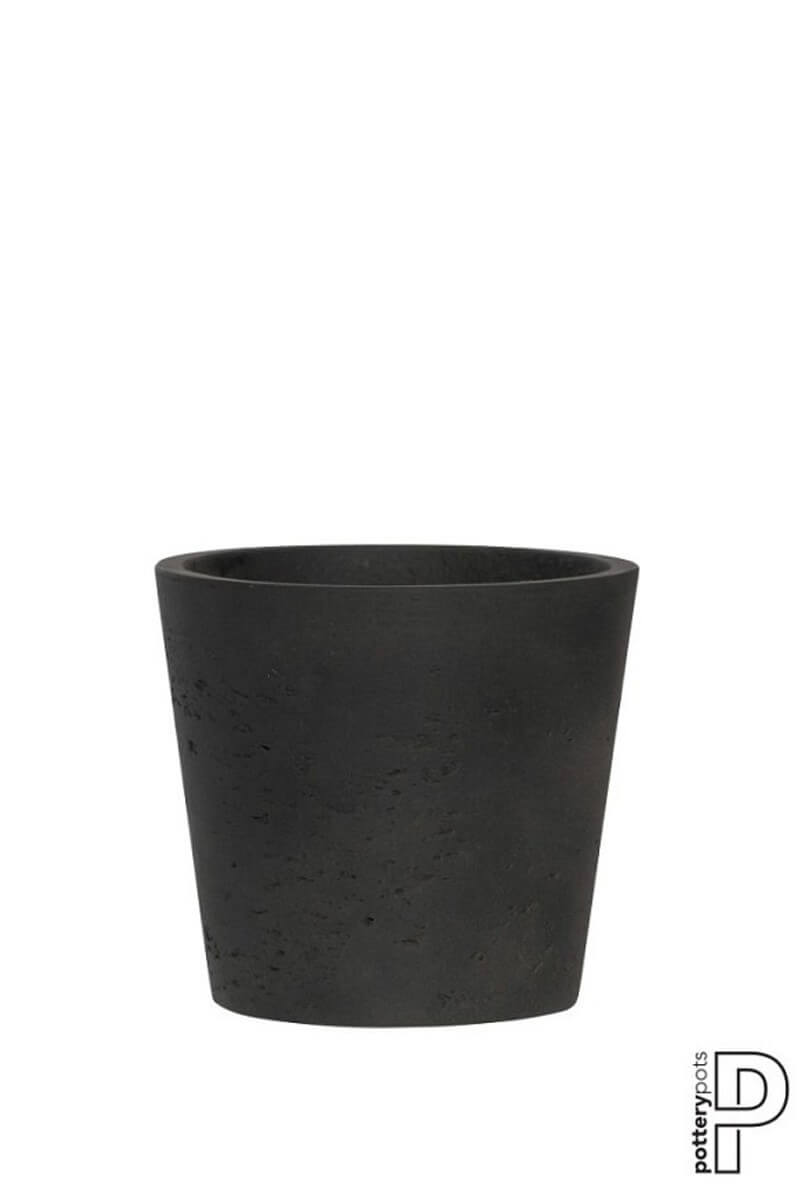 Pottery Pots - Rough Mini Bucket M - Black Washed
