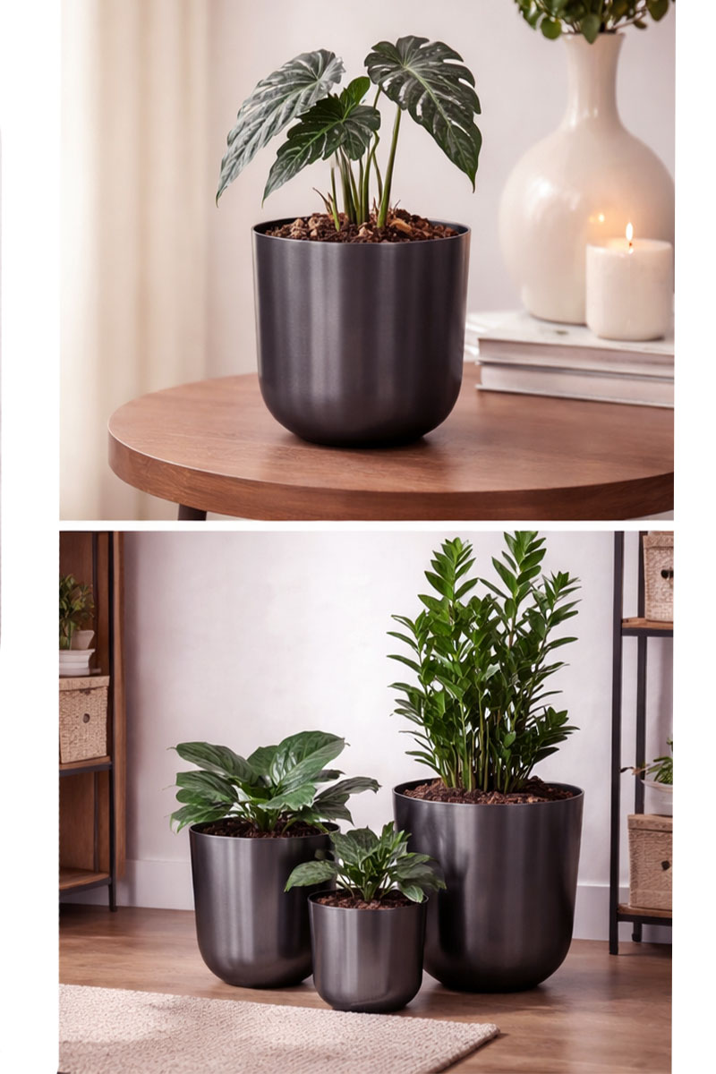 Mayk - Ø25xH26cm - Lead