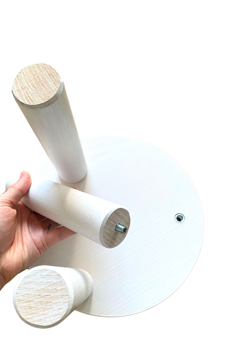 Pflanzenhocker - Ø25xH20cm - Fichtenleimholz