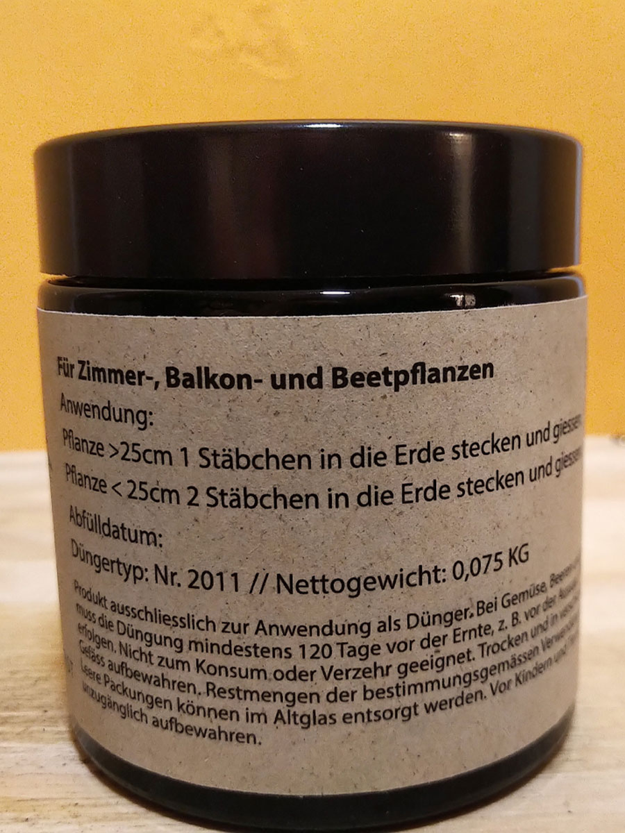 Alpakack Biodünger - Düngepellets 75g