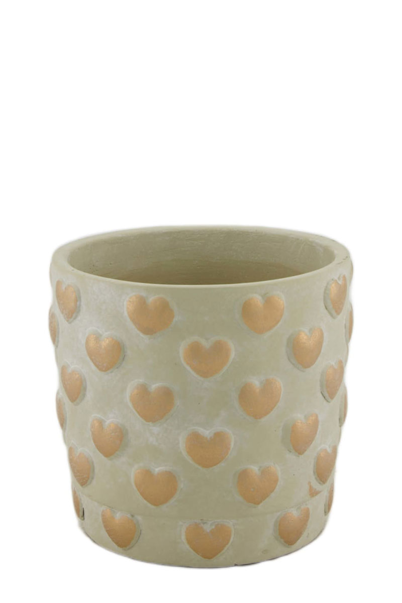 Cadiz - Ø15xH14cm - Zement