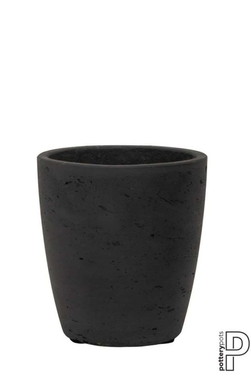 Pottery Pots - Rough Gerben - Black Washed 