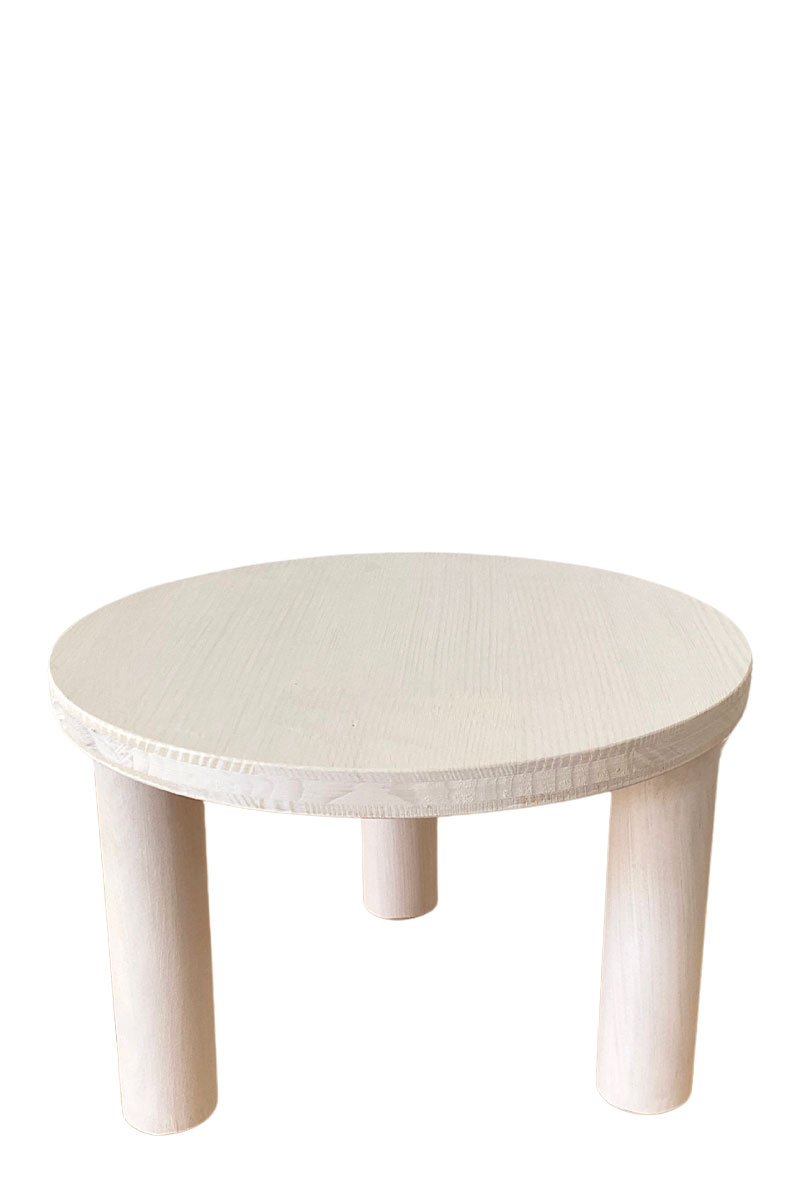 Pflanzenhocker - Ø30xH20cm - Fichtenleimholz