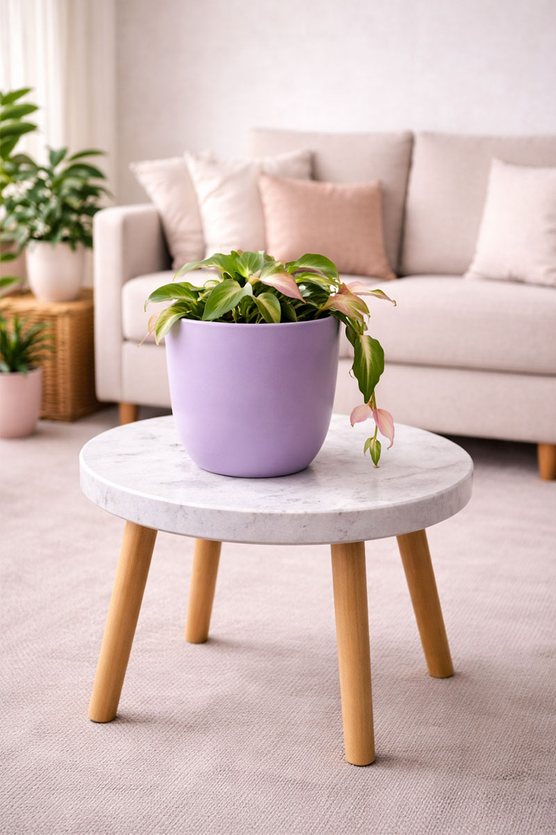 Palermo - Ø17xH15cm - Lavendel 