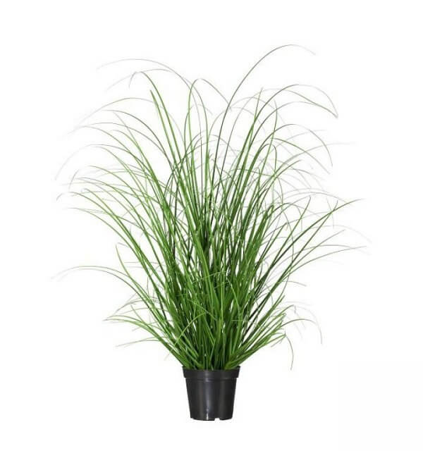 Kunstpflanze - Grasbusch in Topf - 60cm