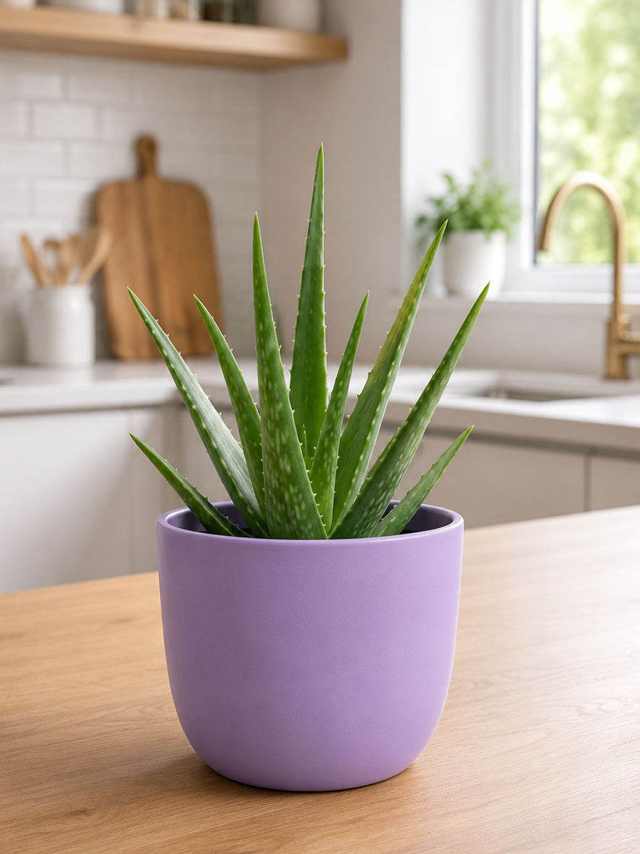 Palermo - Ø17xH15cm - Lavendel 
