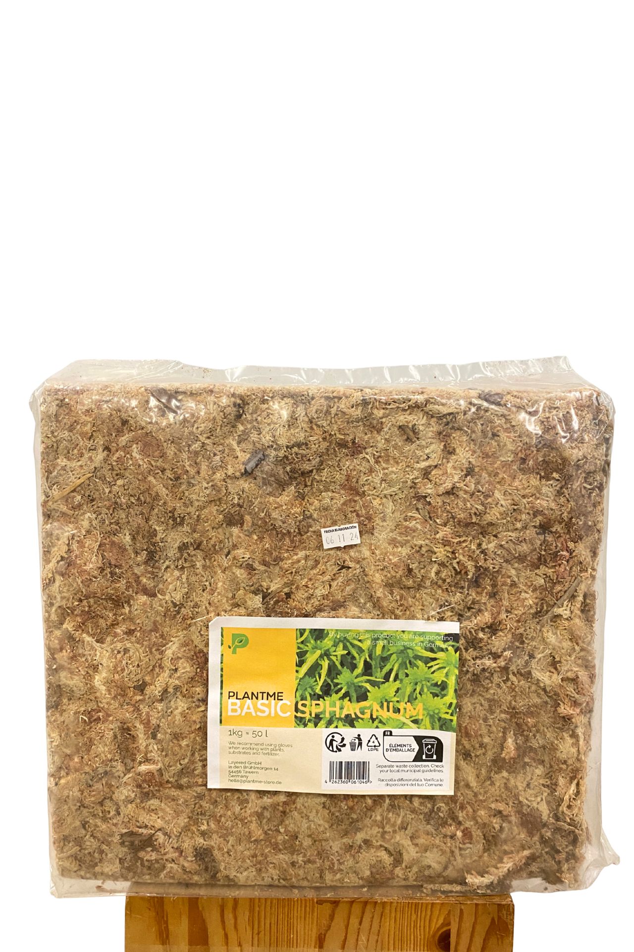 Premium Sphagnum Moos Chile 1000g - Gepresst Premium Sphagnum Moos Chile 1000g - Gepresst