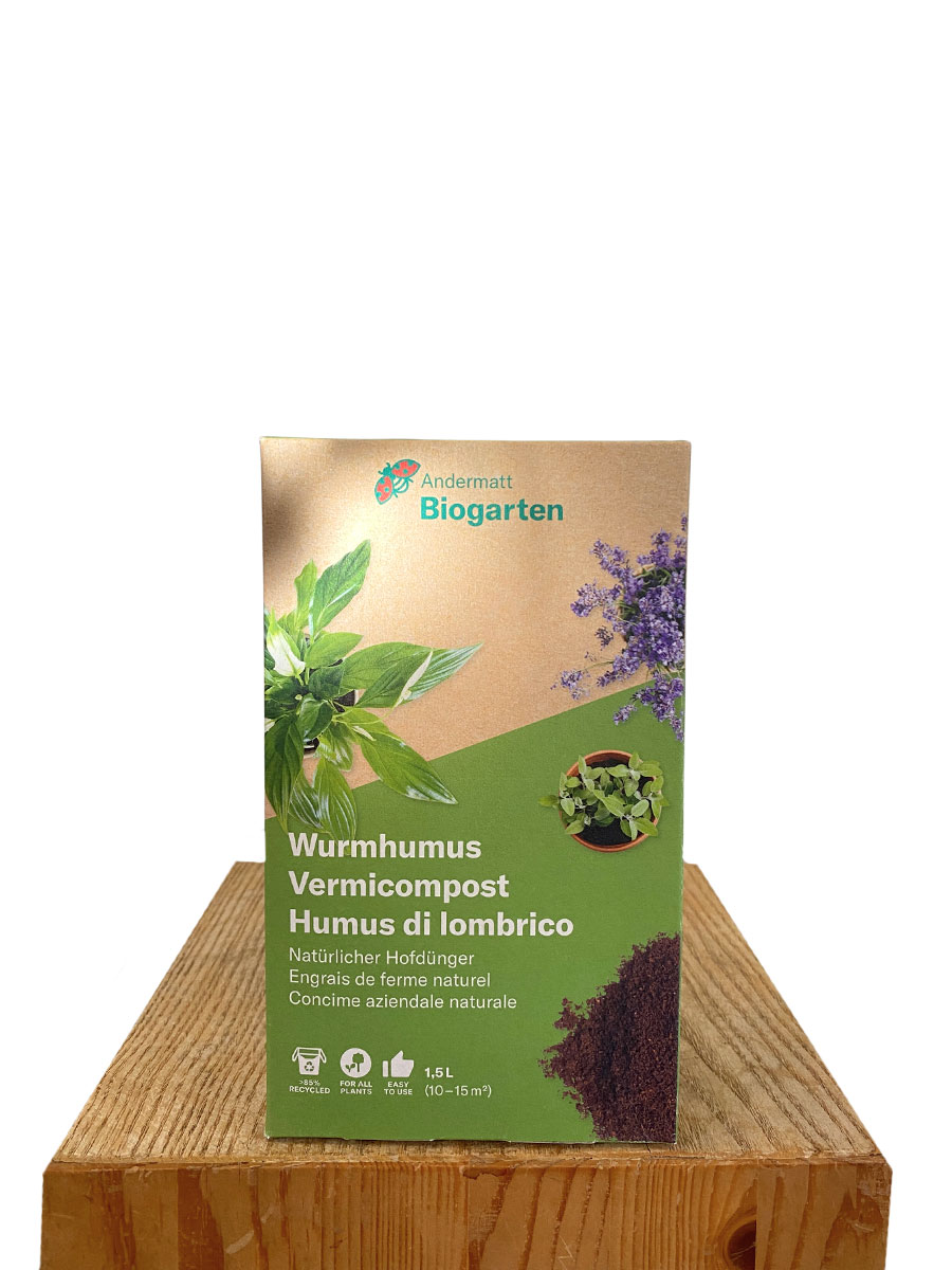 Dünger - Wurmhumus 1.5 Liter