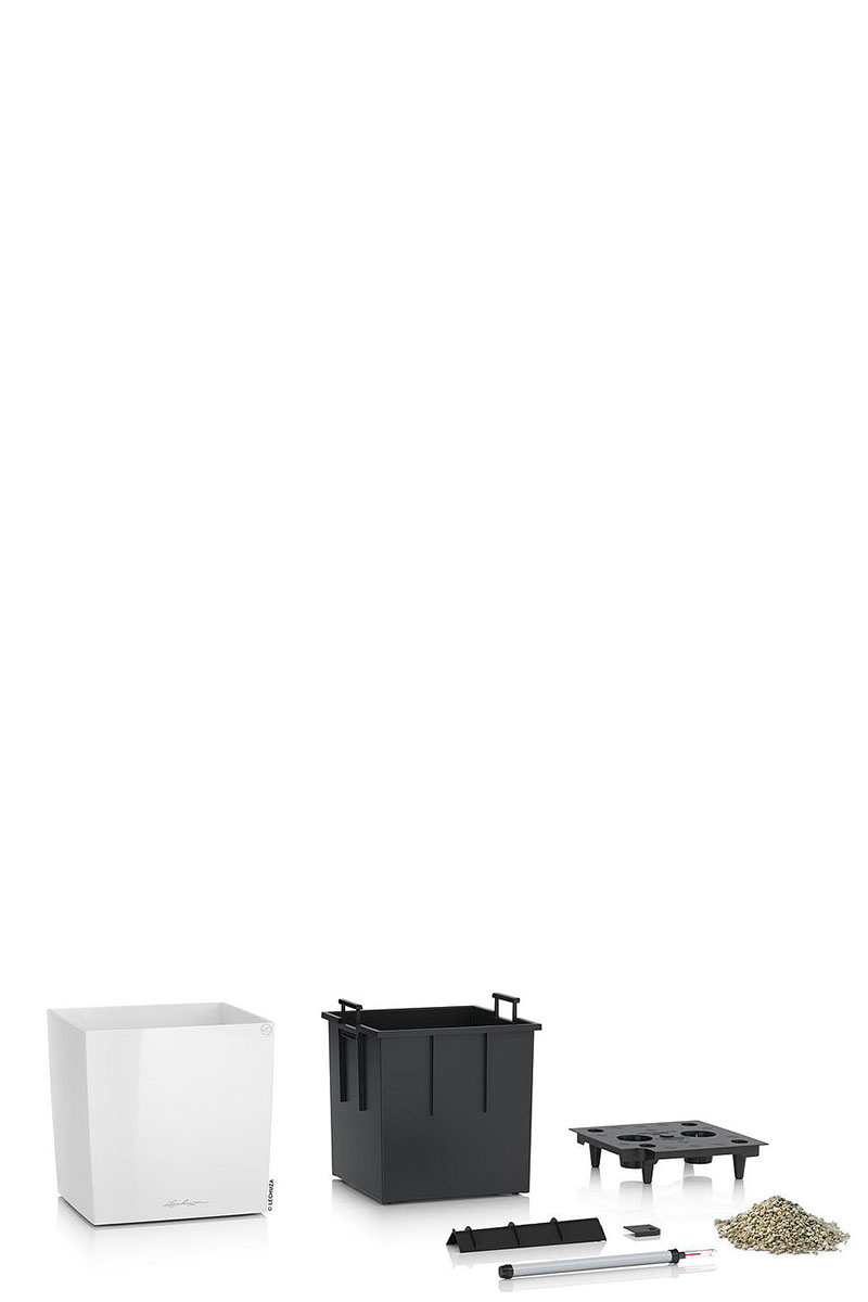 Lechuza Cube Premium 30 LS - Weiss