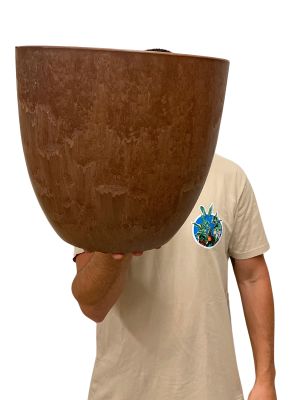 Bola Artstone - Ø33xH29cm - Oak 